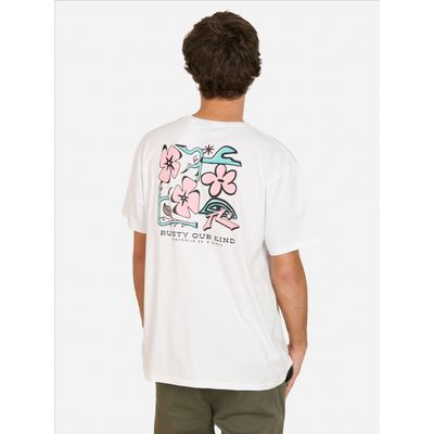 Imagen 2 del producto Polera MC Crasher Blanco Hombre