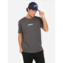 RUSTY - Polera MC Brutal Gris Hombre