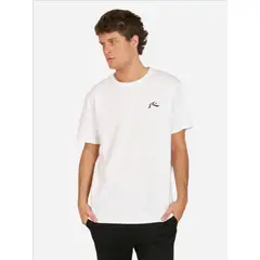 RUSTY - Polera MC Cráneo Blanco Hombre
