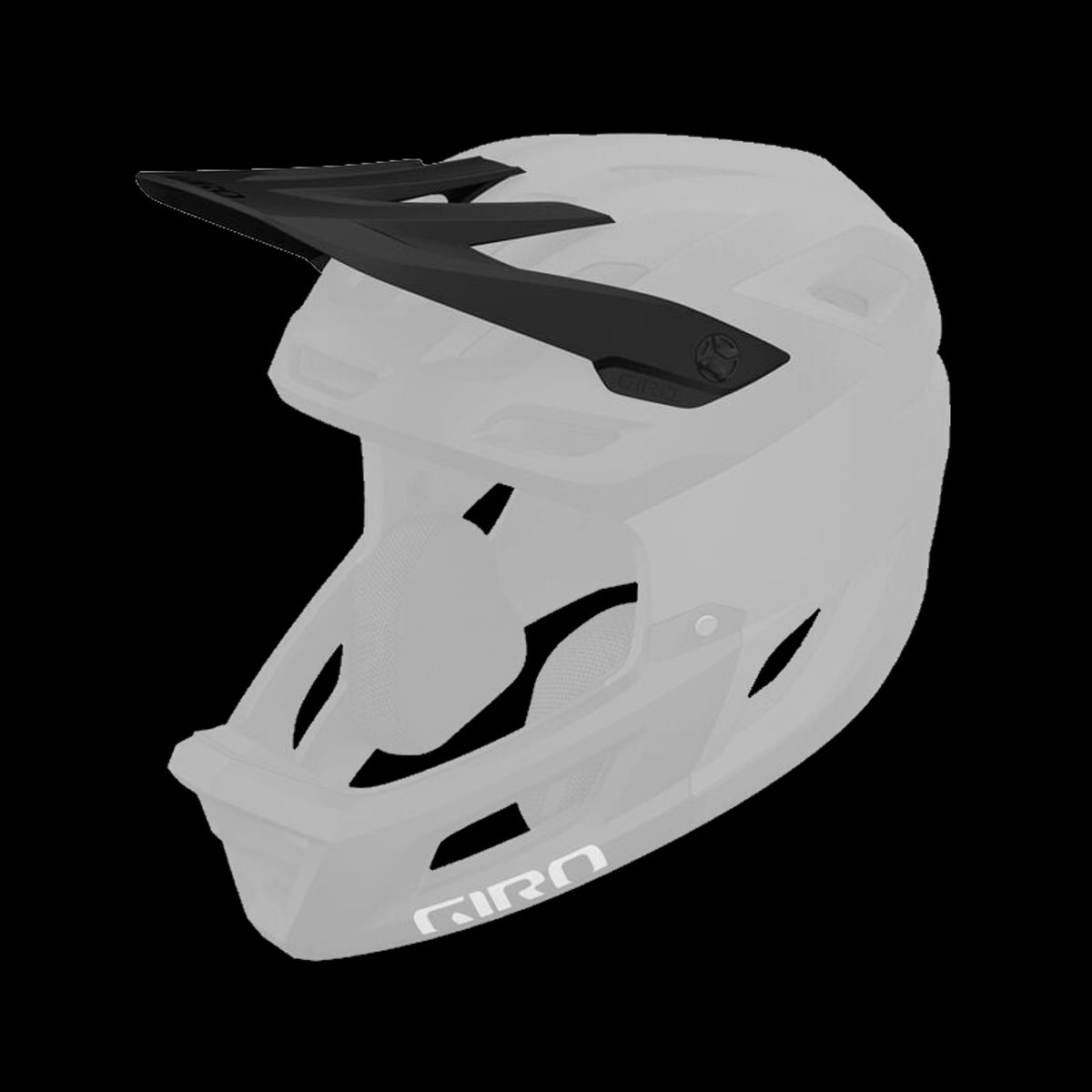 GIRO - VISOR NEGRO CASCO GIRO COALITION