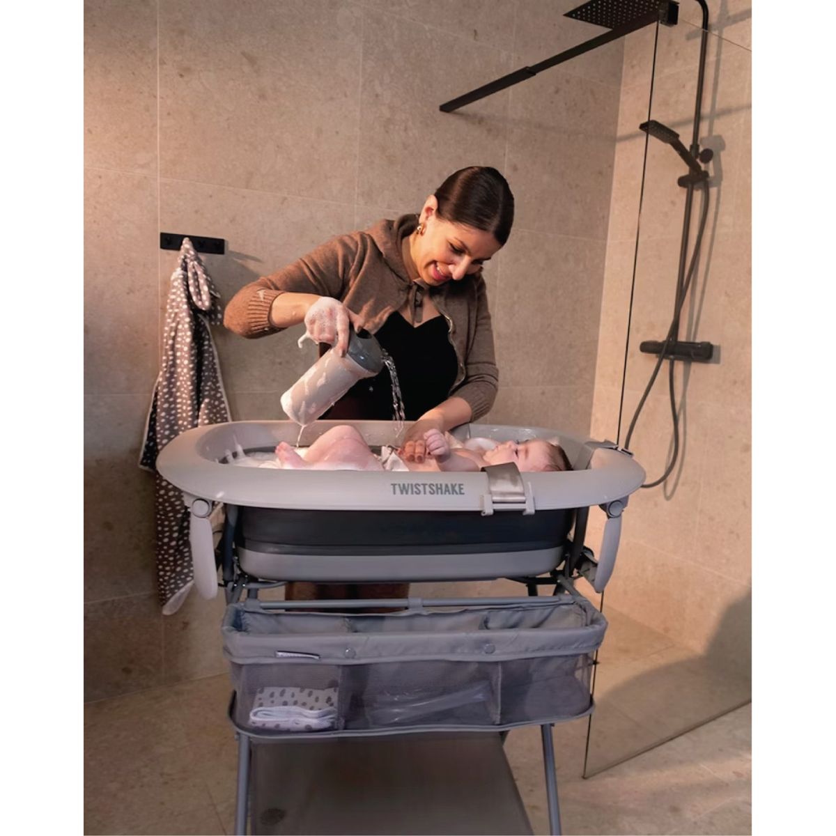 TWISTSHAKE - Bañera pack de lujo para baño Twistshake