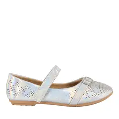 BAMBOO - Ballerina Niña Plateado Lana