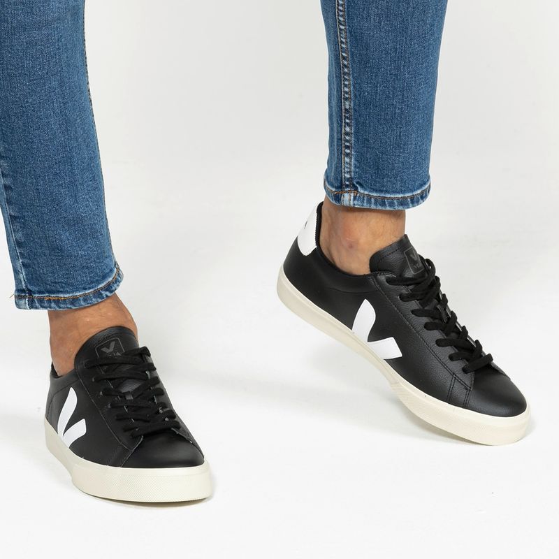 VEJA Campo Zapatilla Urbana Hombre Negro Veja