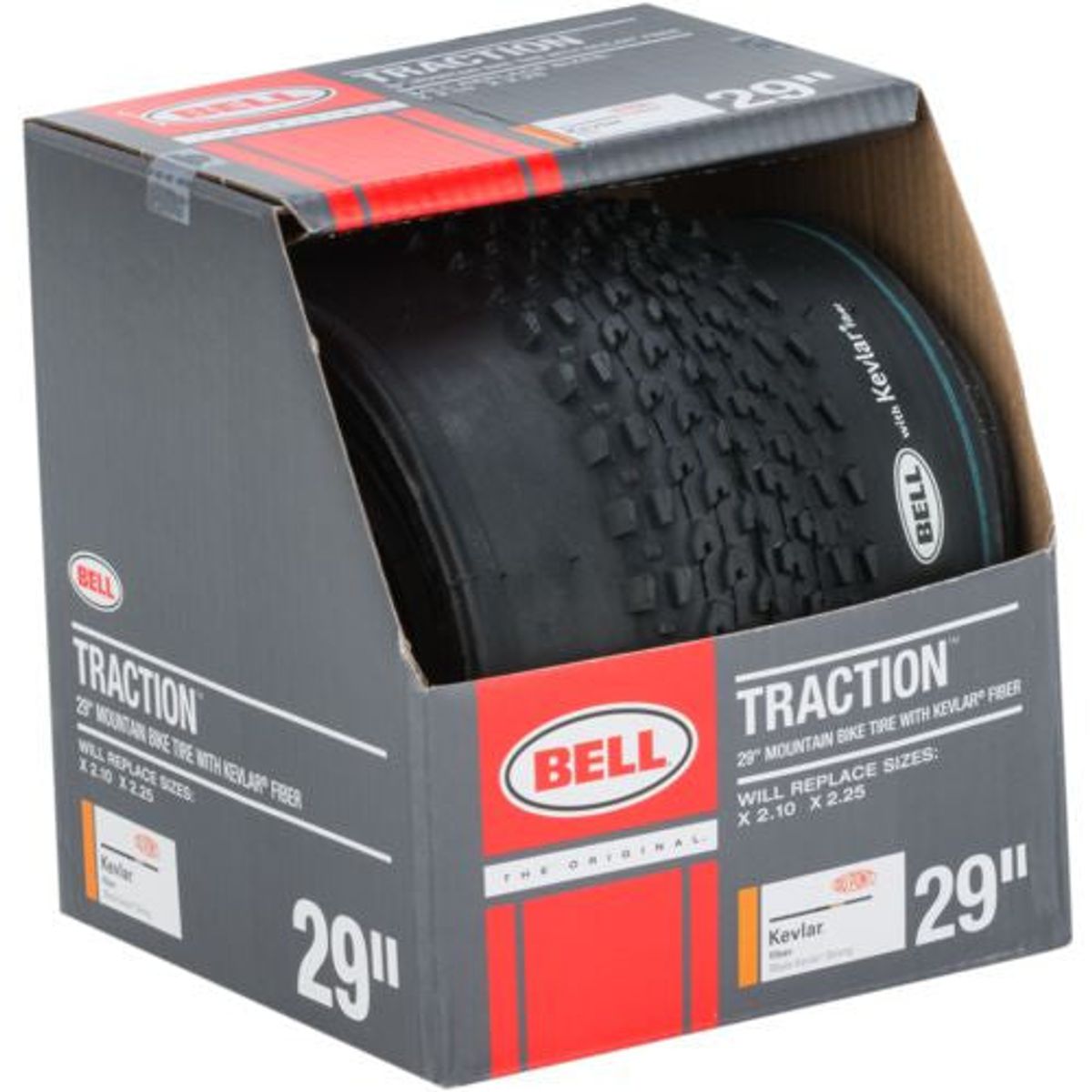 BELL - Neumatico BELL TRACTION MTB Tire  29" x 2.10"  Black KEVLAR