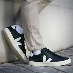 VEJA - Campo Zapatilla Urbana Hombre Negro