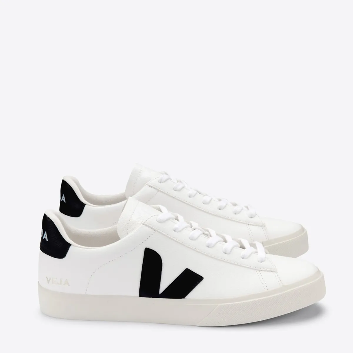 VEJA - Campo Zapatilla Urbana Hombre Cuero Blanco Veja