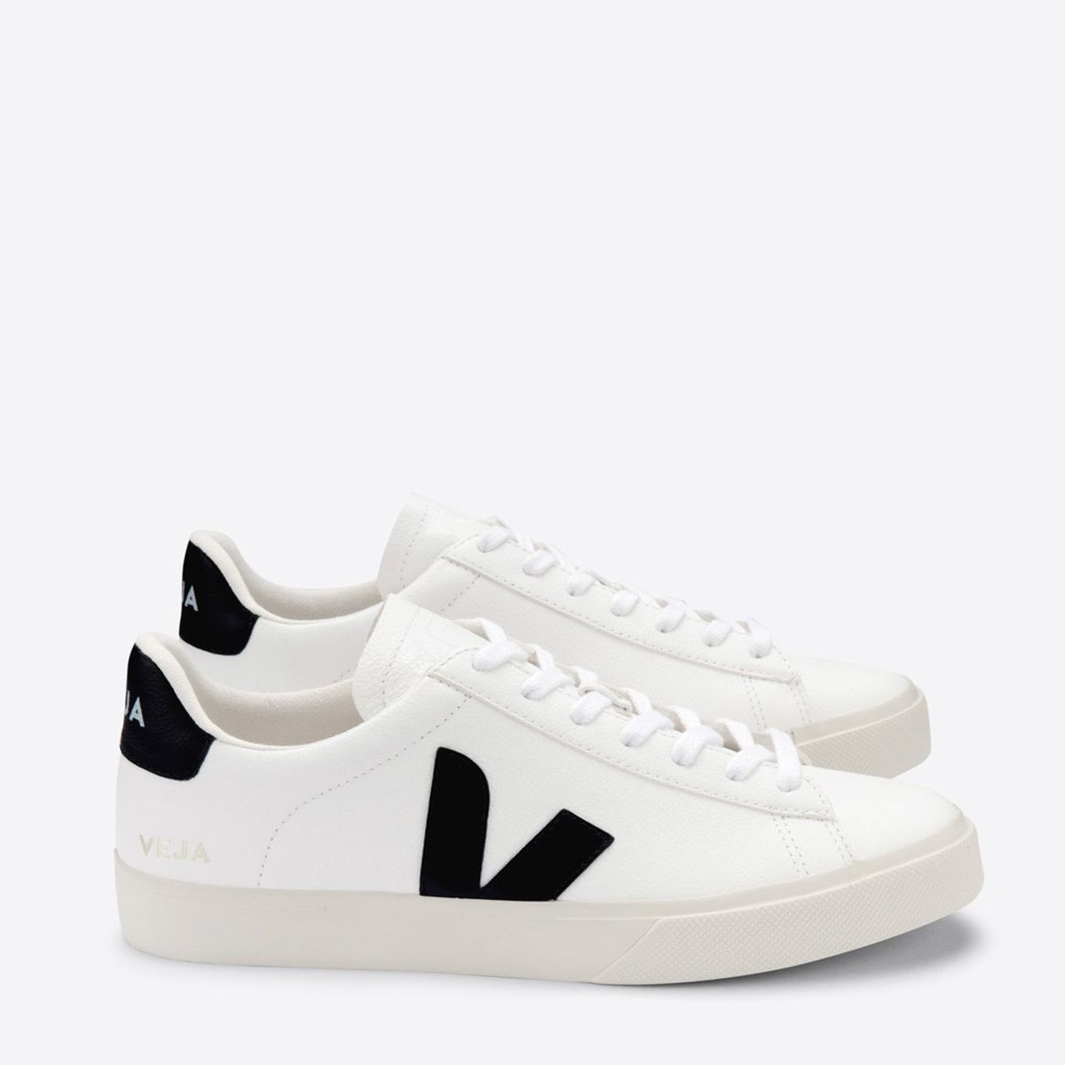 VEJA - Campo Zapatilla Urbana Hombre Cuero Blanco Veja