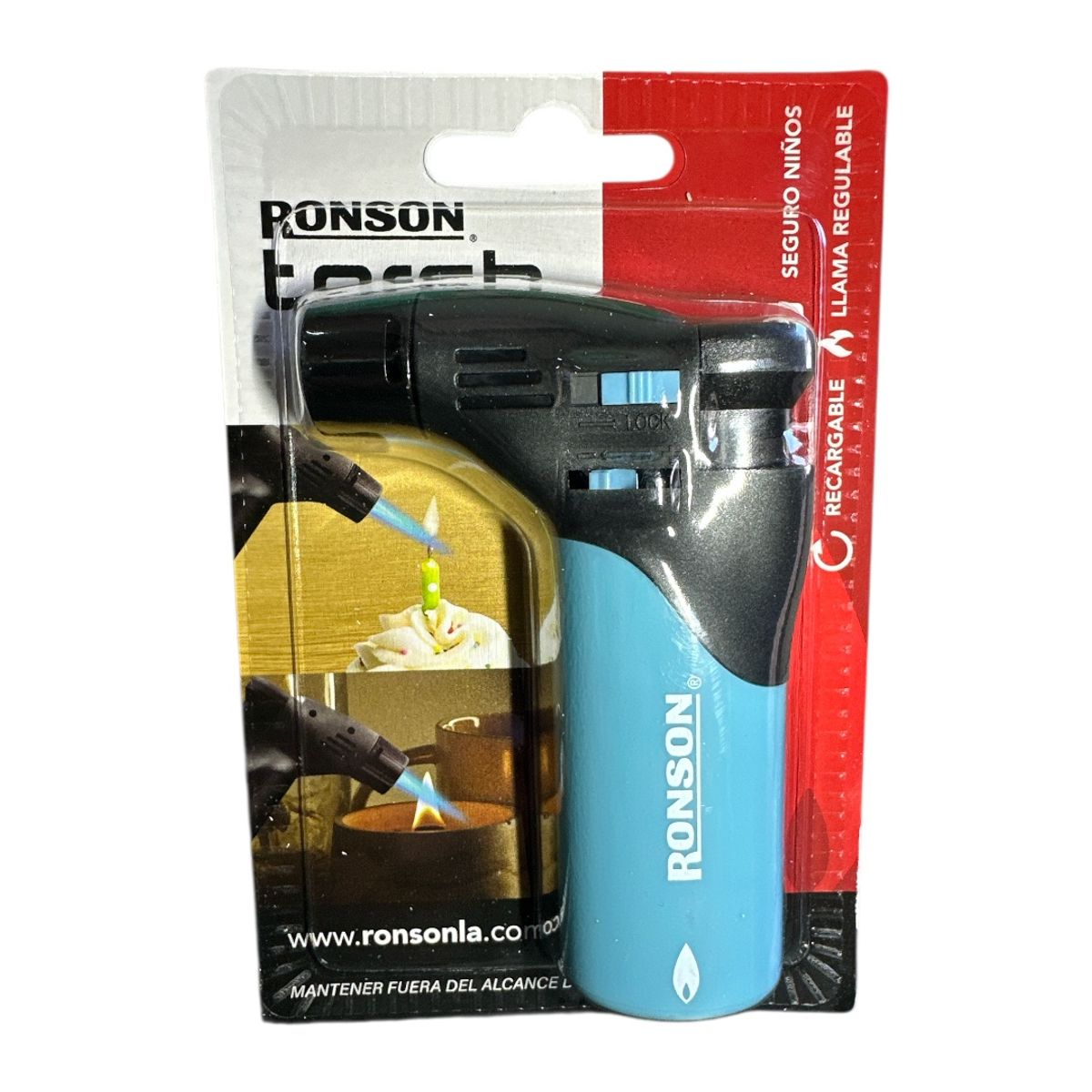 RONSON - Ronson Torch Encendedor Soplete Recargable