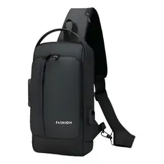 RAFF - Bolso De Pecho Hombre Banano Adulto USB Impermeable
