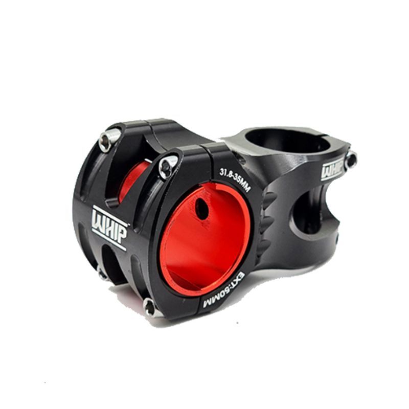WHIP - TEE PARA BICICLETA WHIP ALEACION CNC 286X318/35MM 50MM NEGRO