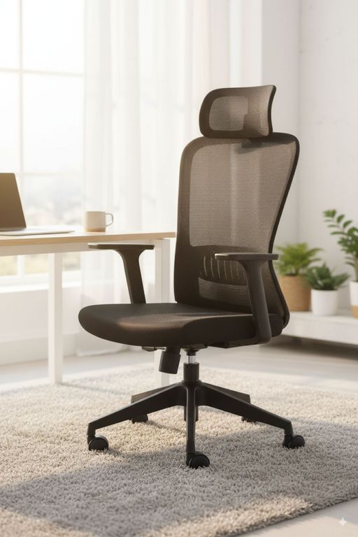 Silla de escritorio Home Office Samba Negro