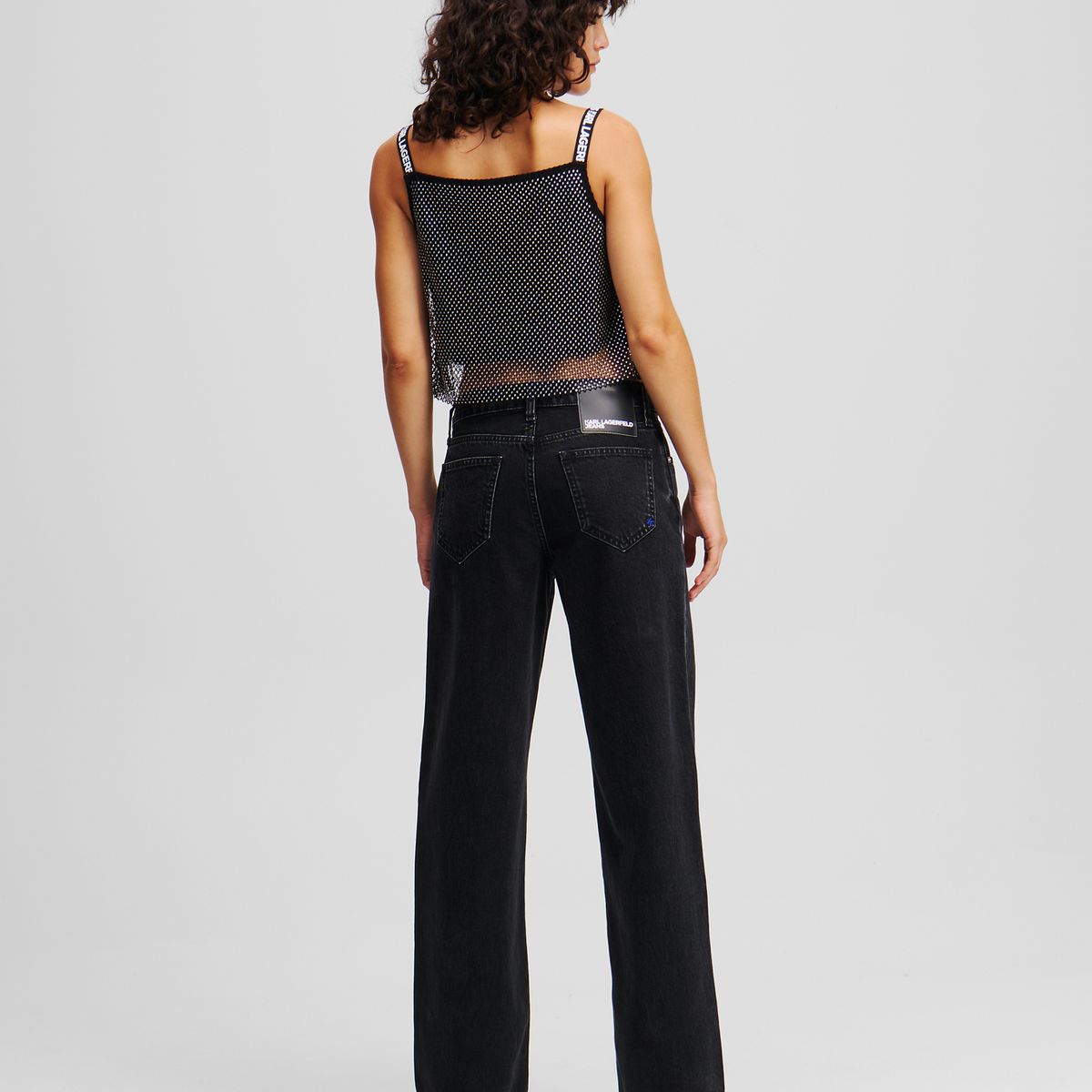 KARL LAGERFELD - Jeans relaxed mid rise