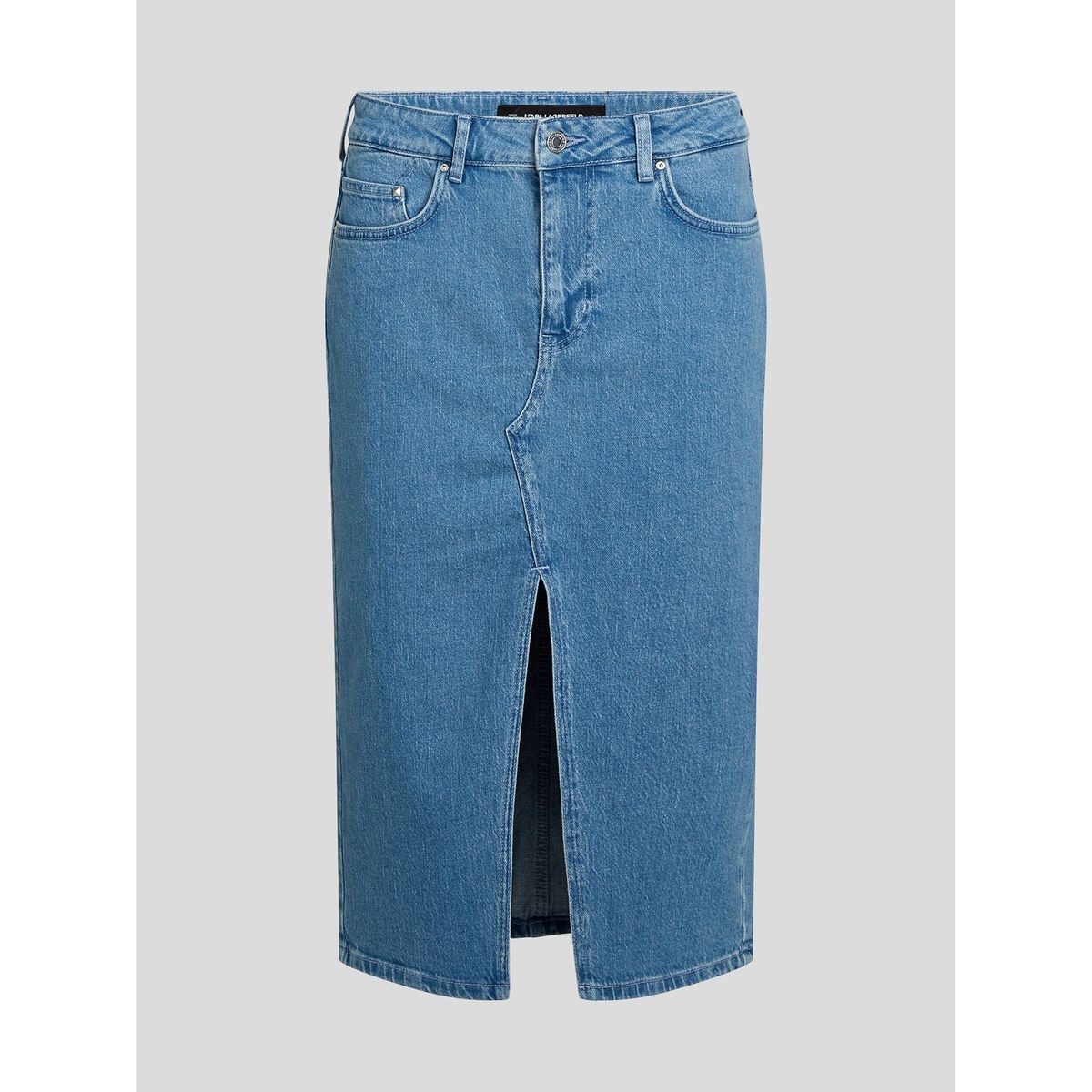 KARL LAGERFELD - Falda midi denim