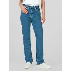KARL LAGERFELD - Jeans straight de talle alto