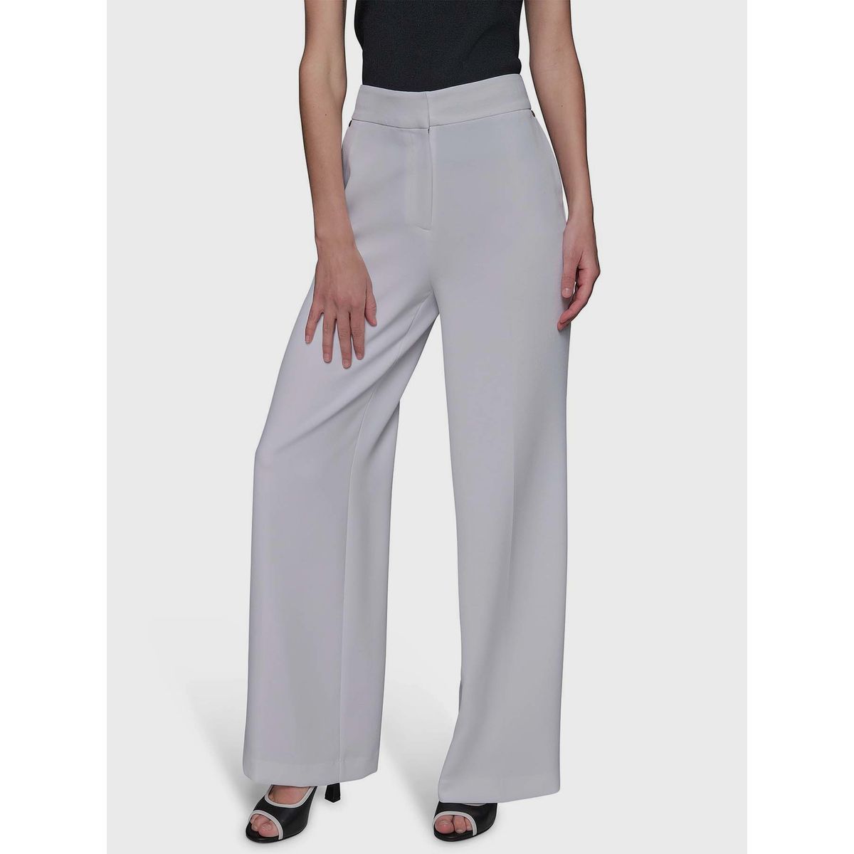 KARL LAGERFELD - Pantalón de pierna ancha - ESSENTIAL