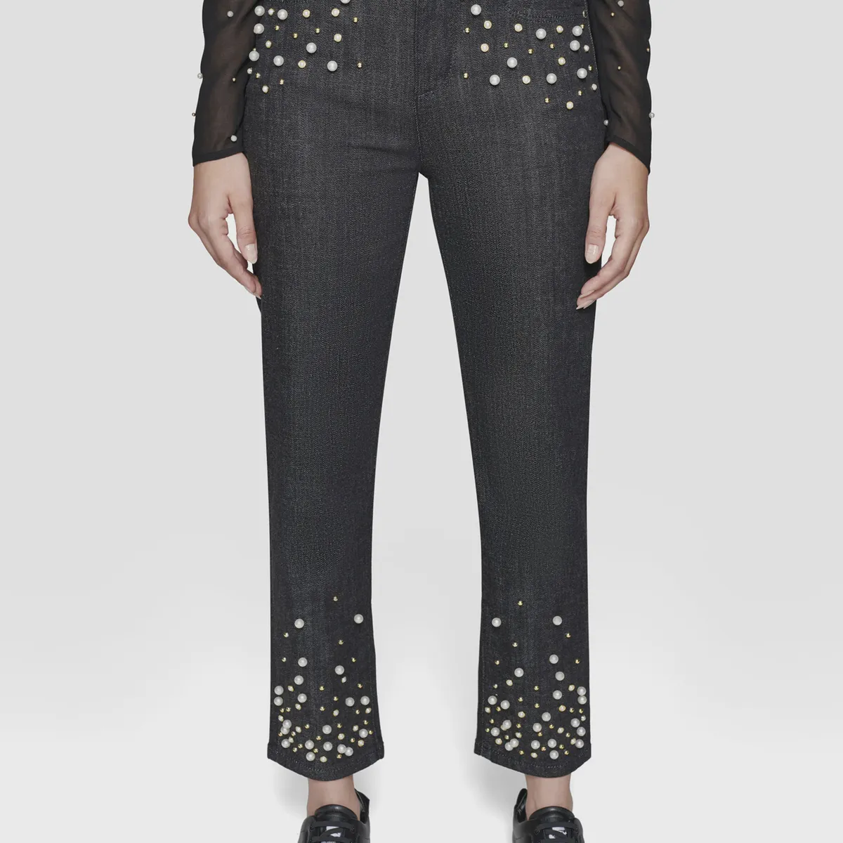 KARL LAGERFELD - Jeans pearl