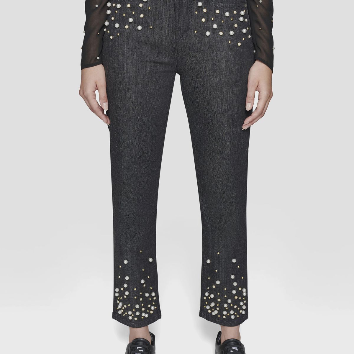 KARL LAGERFELD - Jeans pearl