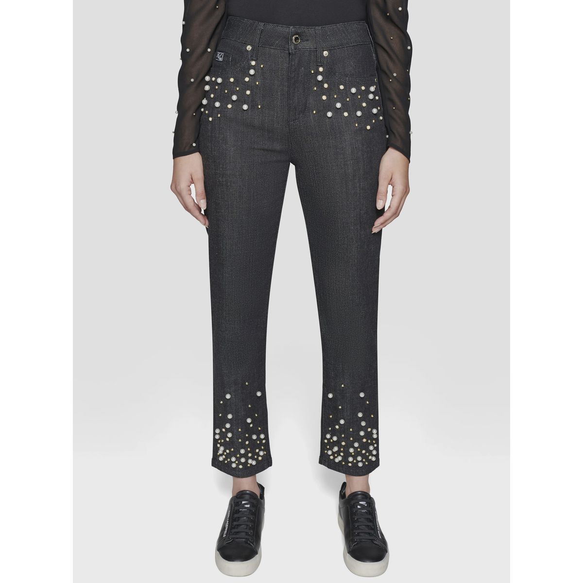KARL LAGERFELD - Jeans pearl