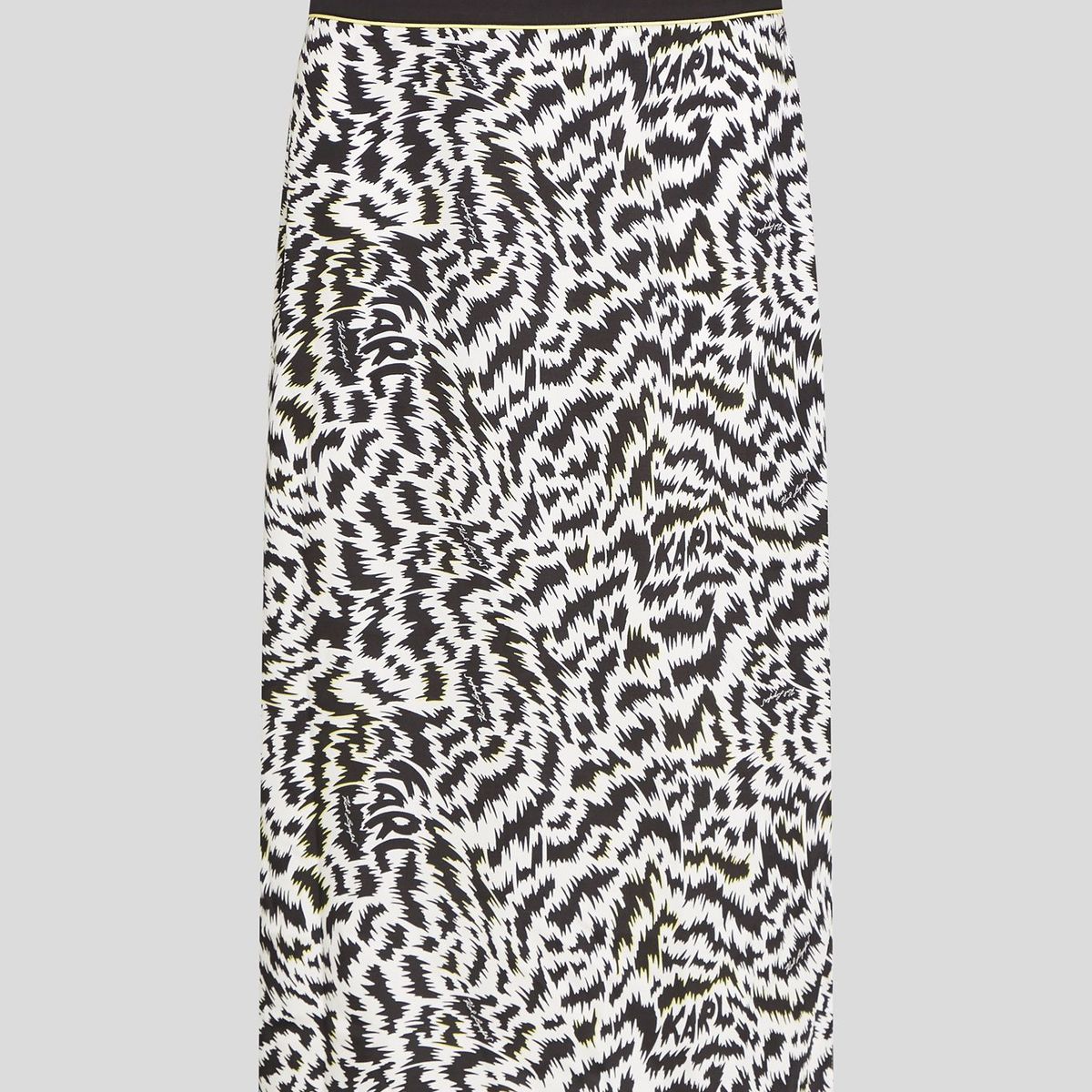 KARL LAGERFELD - Falda con estampado de zebra