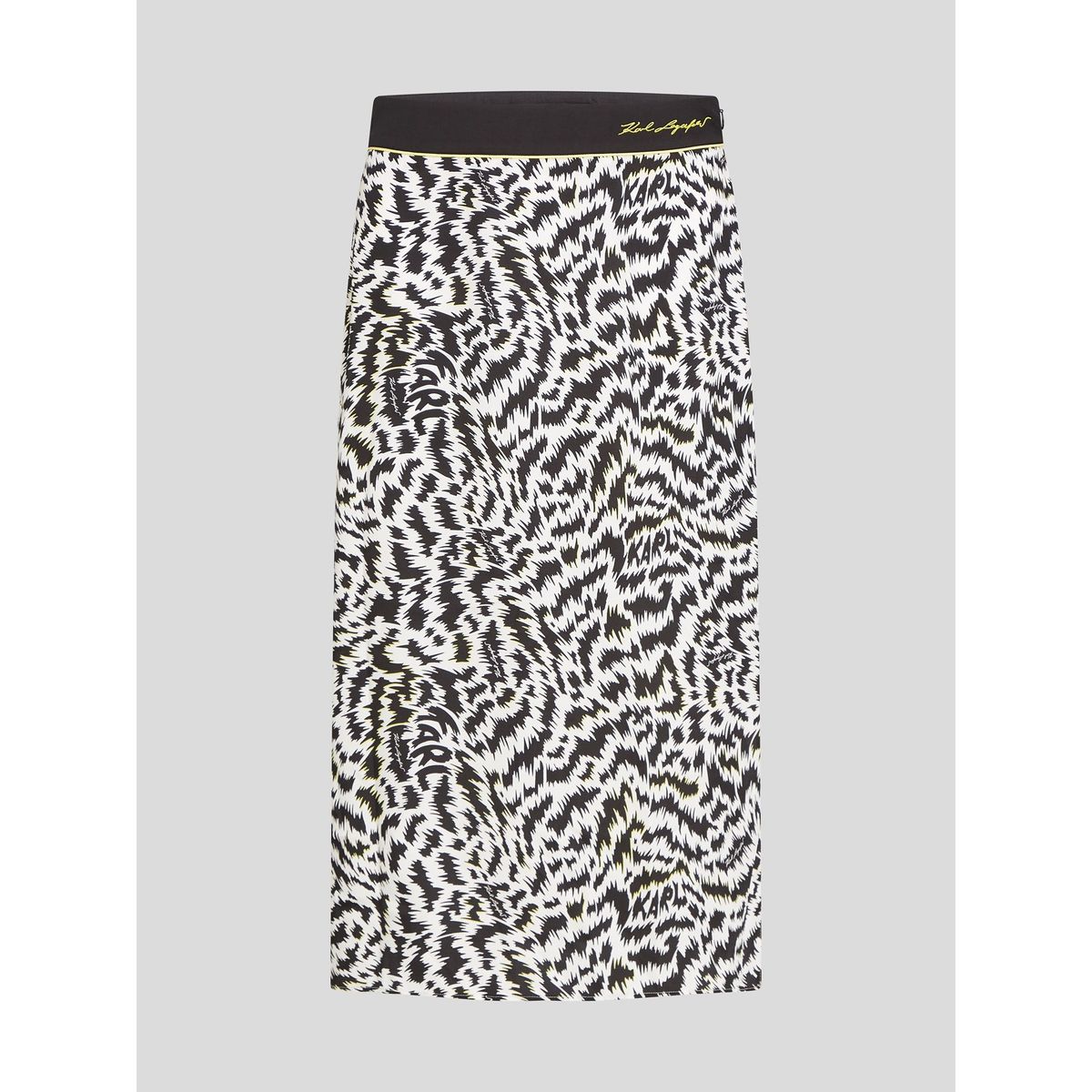 KARL LAGERFELD - Falda con estampado de zebra