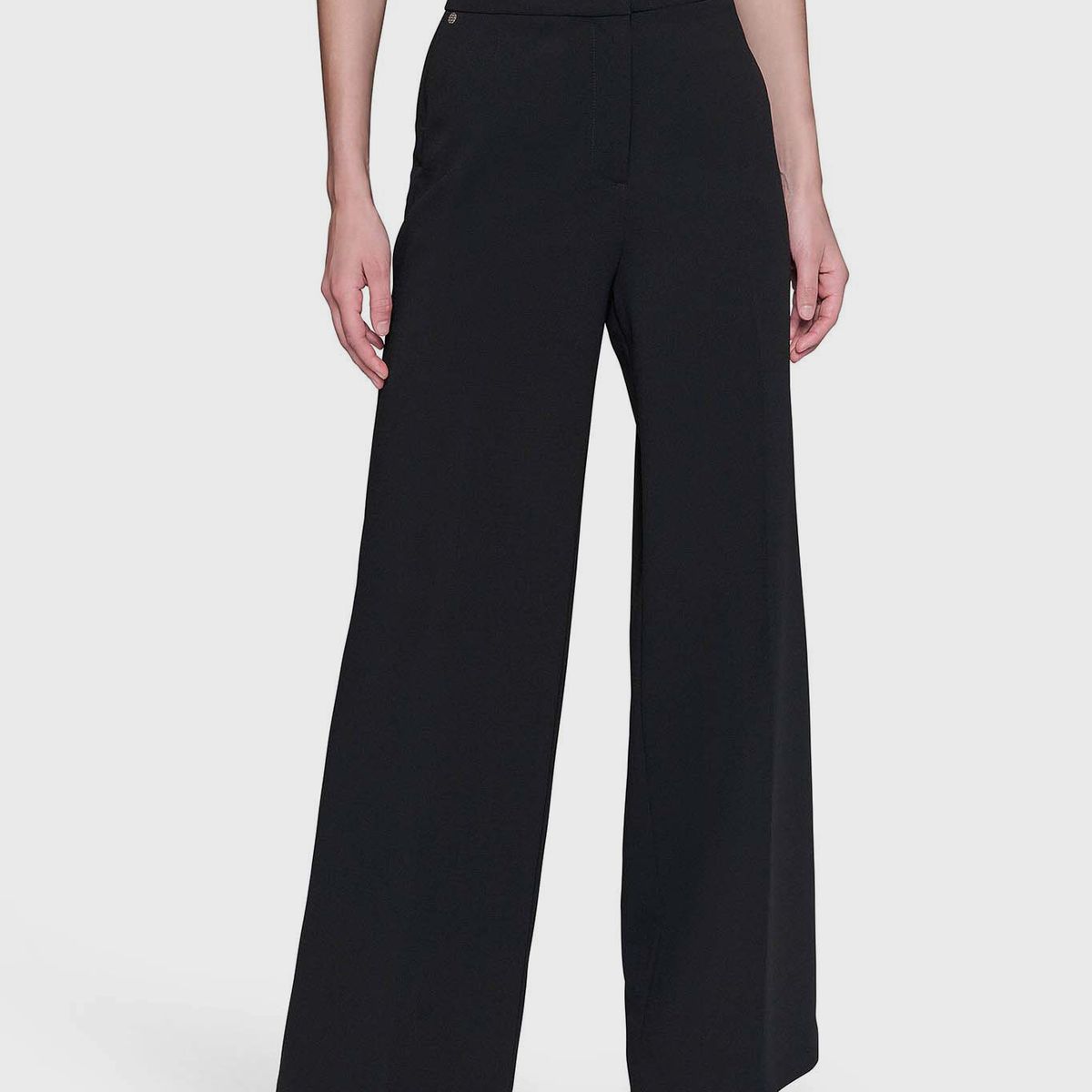 KARL LAGERFELD - Pantalón de pierna ancha - ESSENTIAL