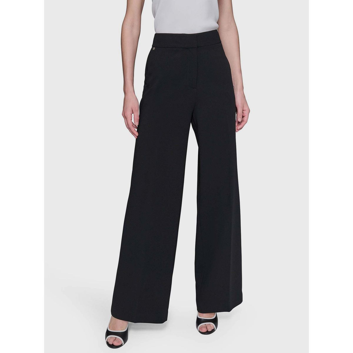 KARL LAGERFELD - Pantalón de pierna ancha - ESSENTIAL