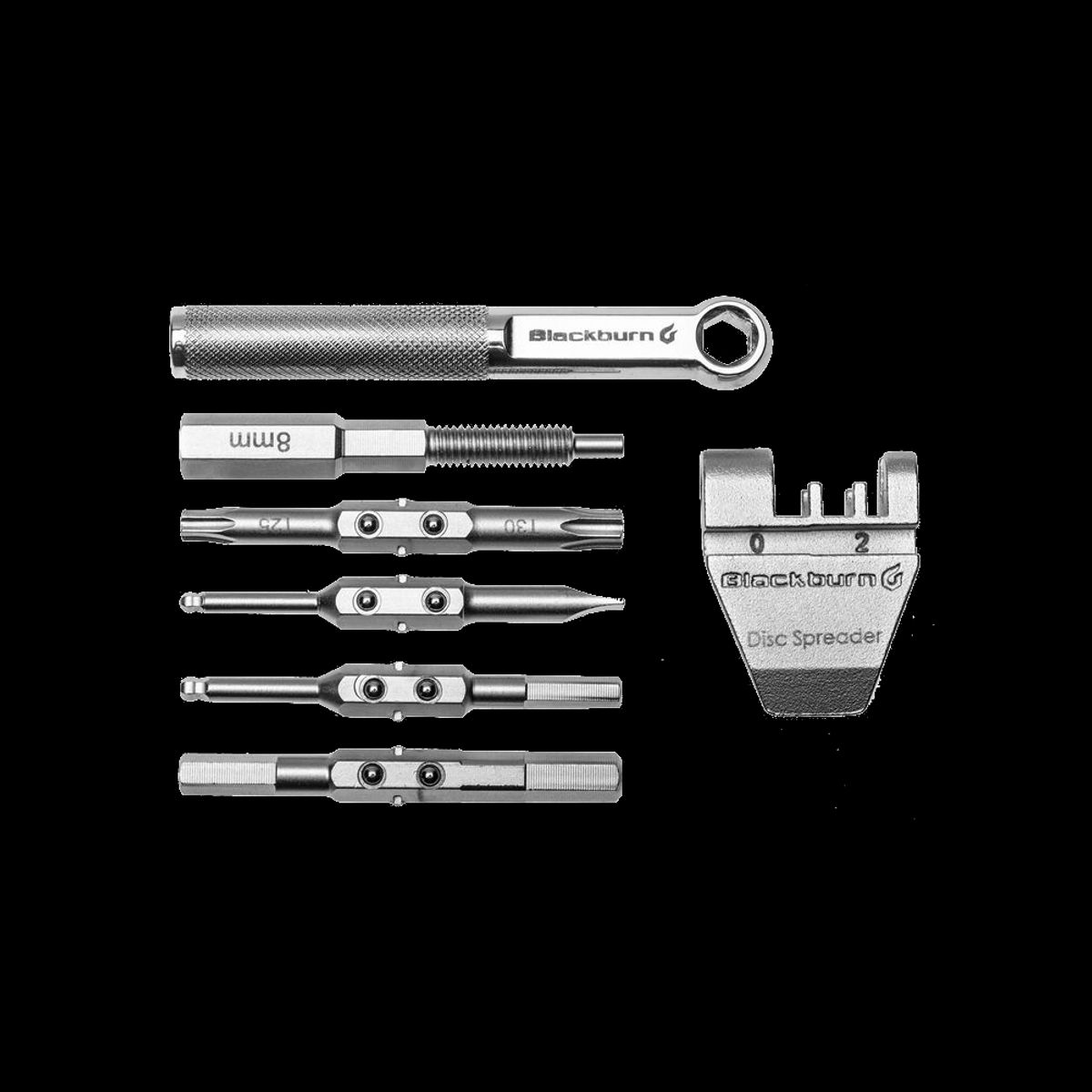 BLACKBURN - BOLSO SWITCH BLACKBURN GRIS CON HERRAMIENTAS BICICLETA