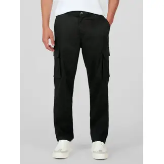 KARL LAGERFELD - Pantalón cargo con tejido de sarga