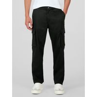 Pantalón cargo con tejido de sarga