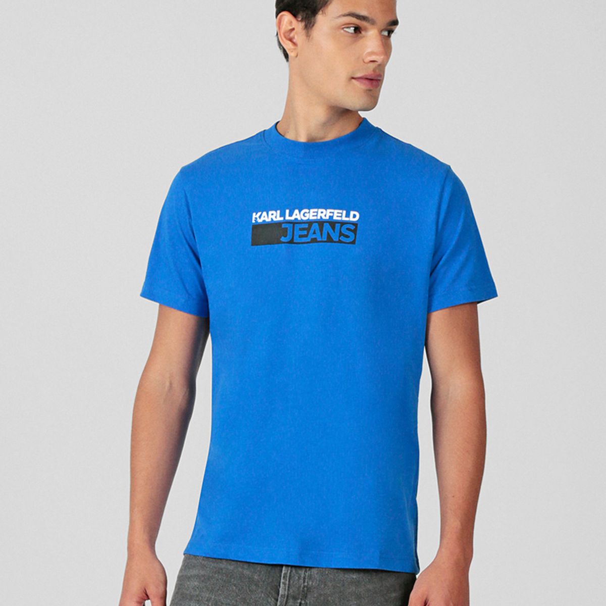 KARL LAGERFELD - Polera slim con logo