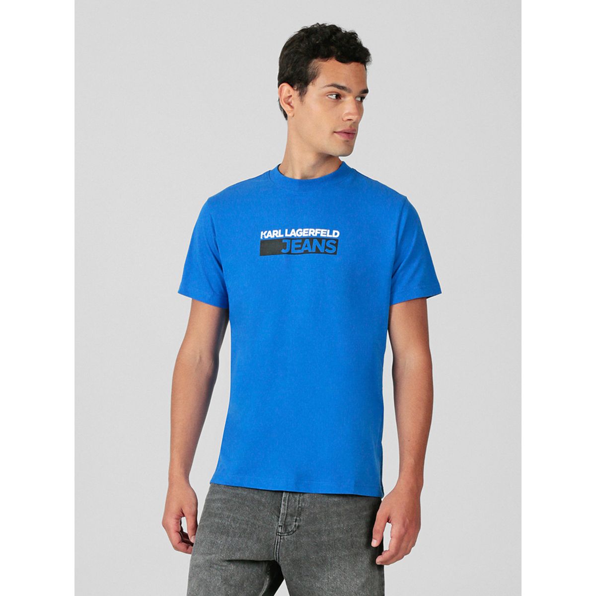 KARL LAGERFELD - Polera slim con logo