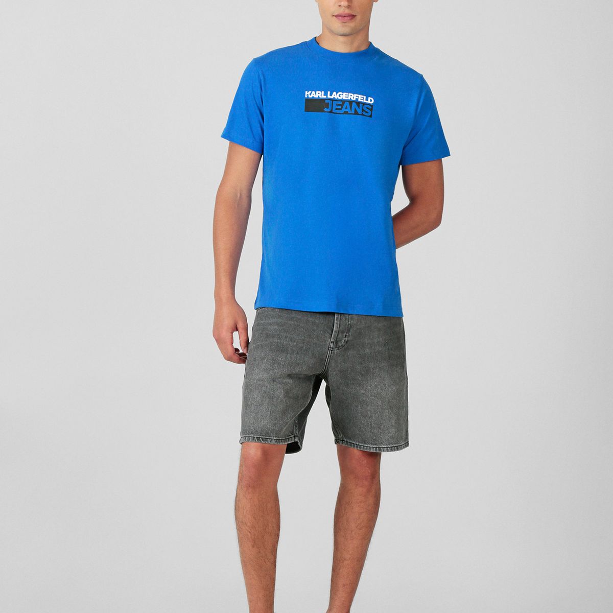 KARL LAGERFELD - Polera slim con logo