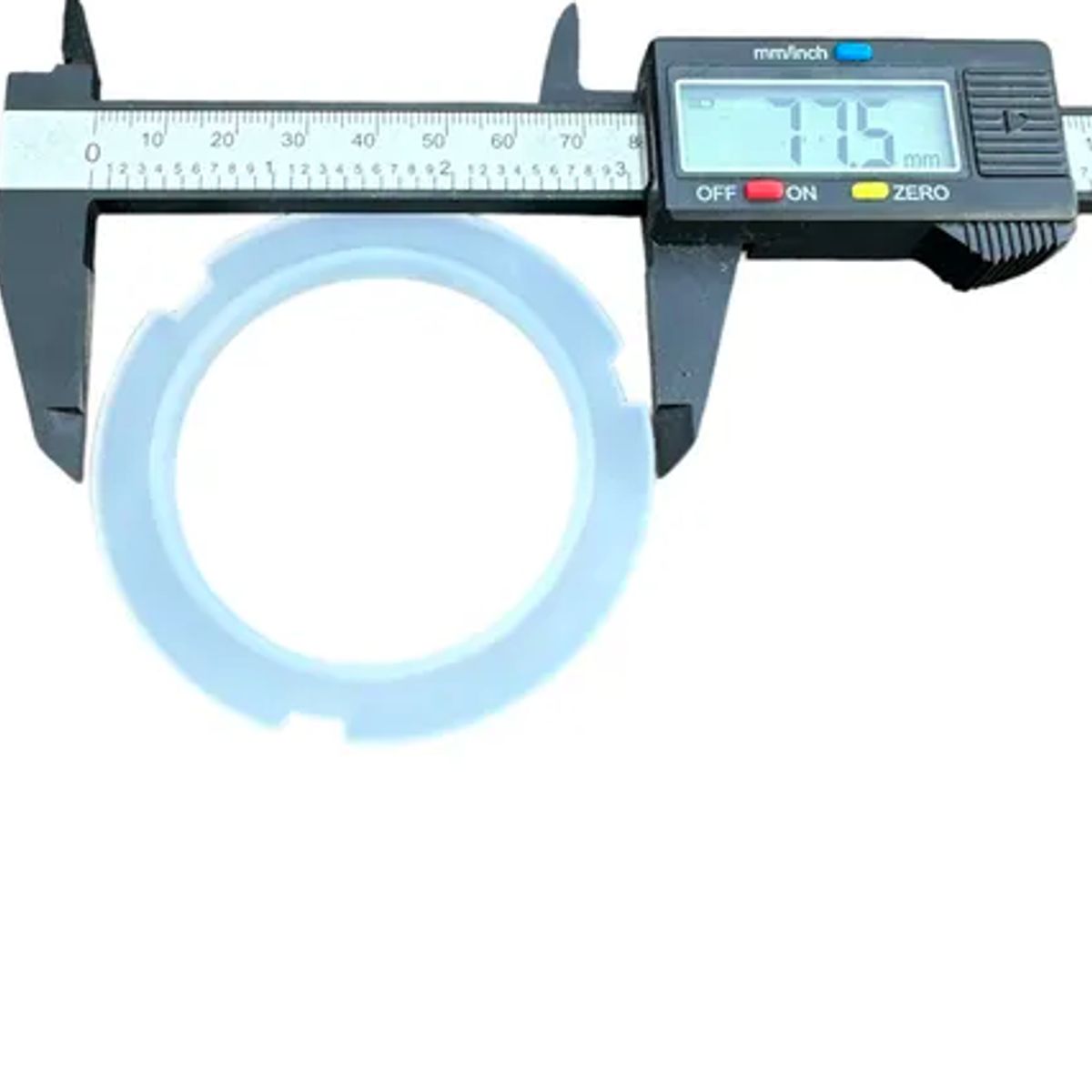 Sello De Goma Para Cafeteras 58mm Transparente Blanco Modelo 2, marca OSTER - Foto 2