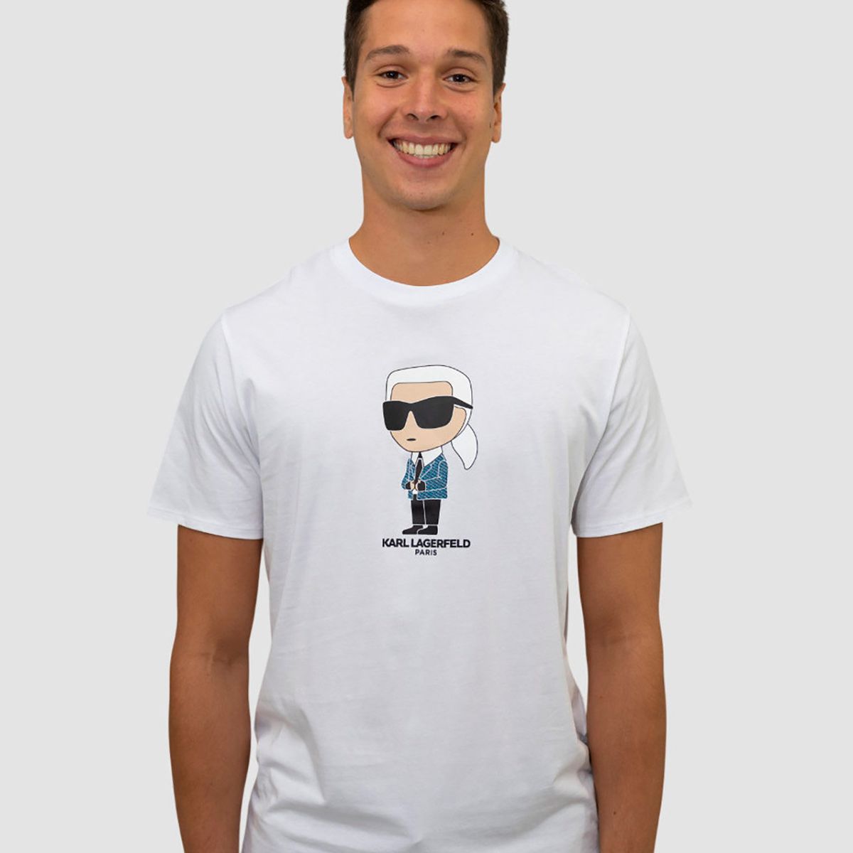 KARL LAGERFELD - Polera con cuello redondo