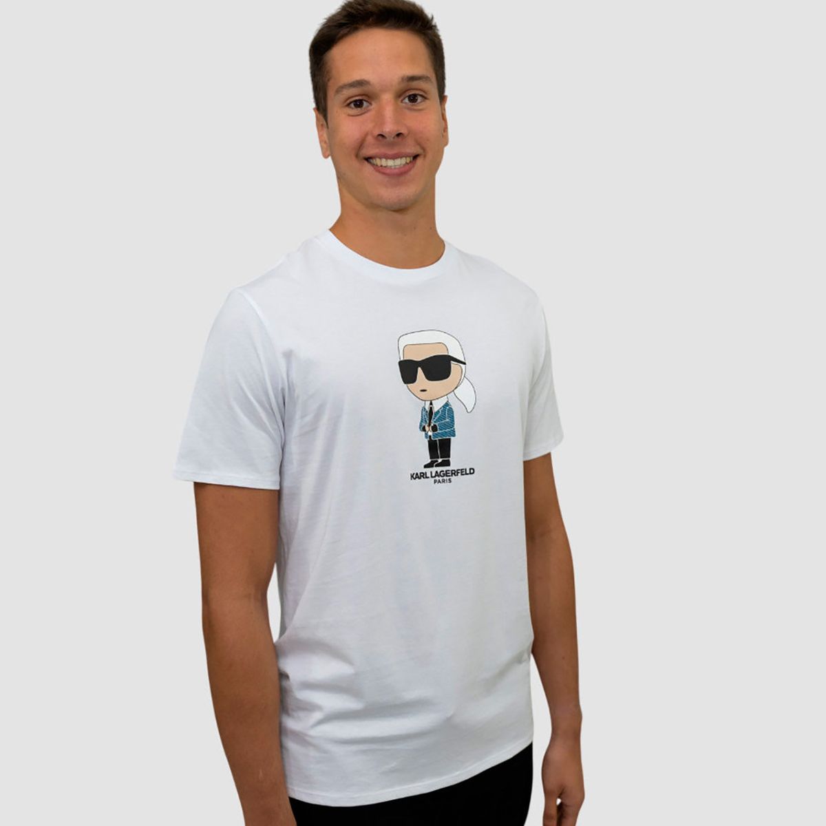 KARL LAGERFELD - Polera con cuello redondo