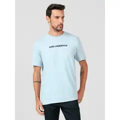 KARL LAGERFELD - Polera con logo invertido
