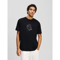 Polera regular con monograma