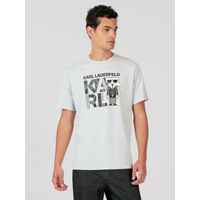 Polera con logo gráfico Karl