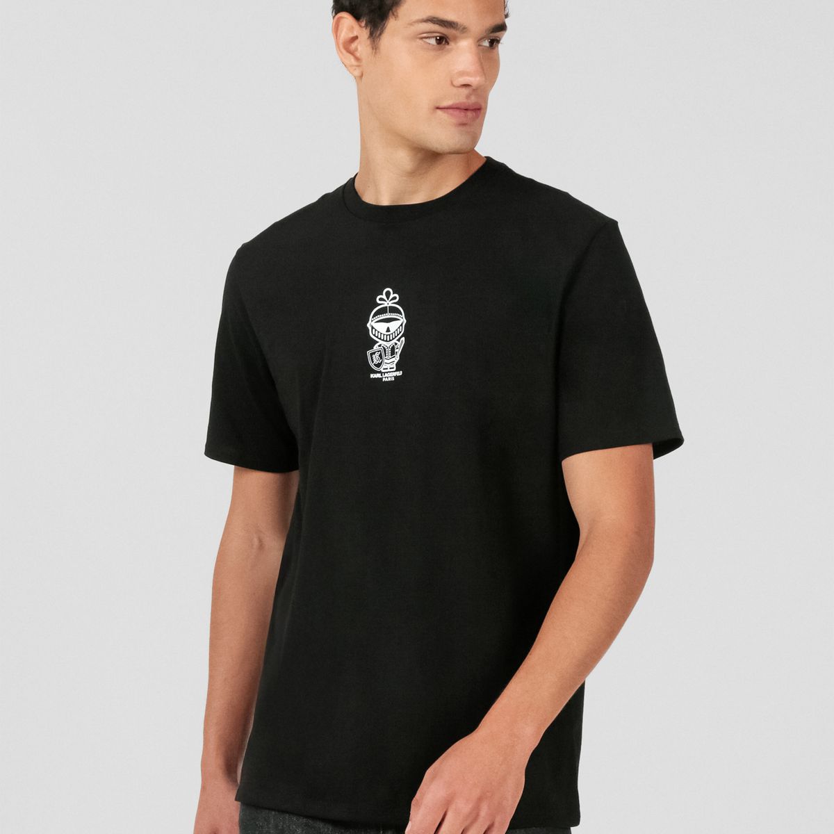 KARL LAGERFELD - Polera con logo Karl Amour