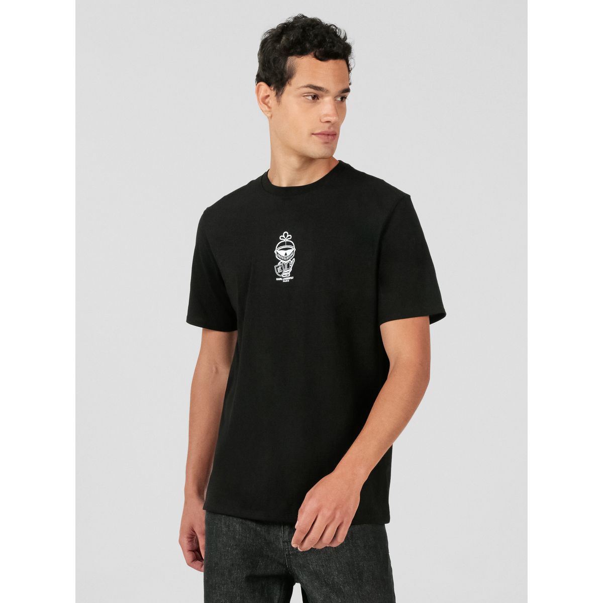 KARL LAGERFELD - Polera con logo Karl Amour