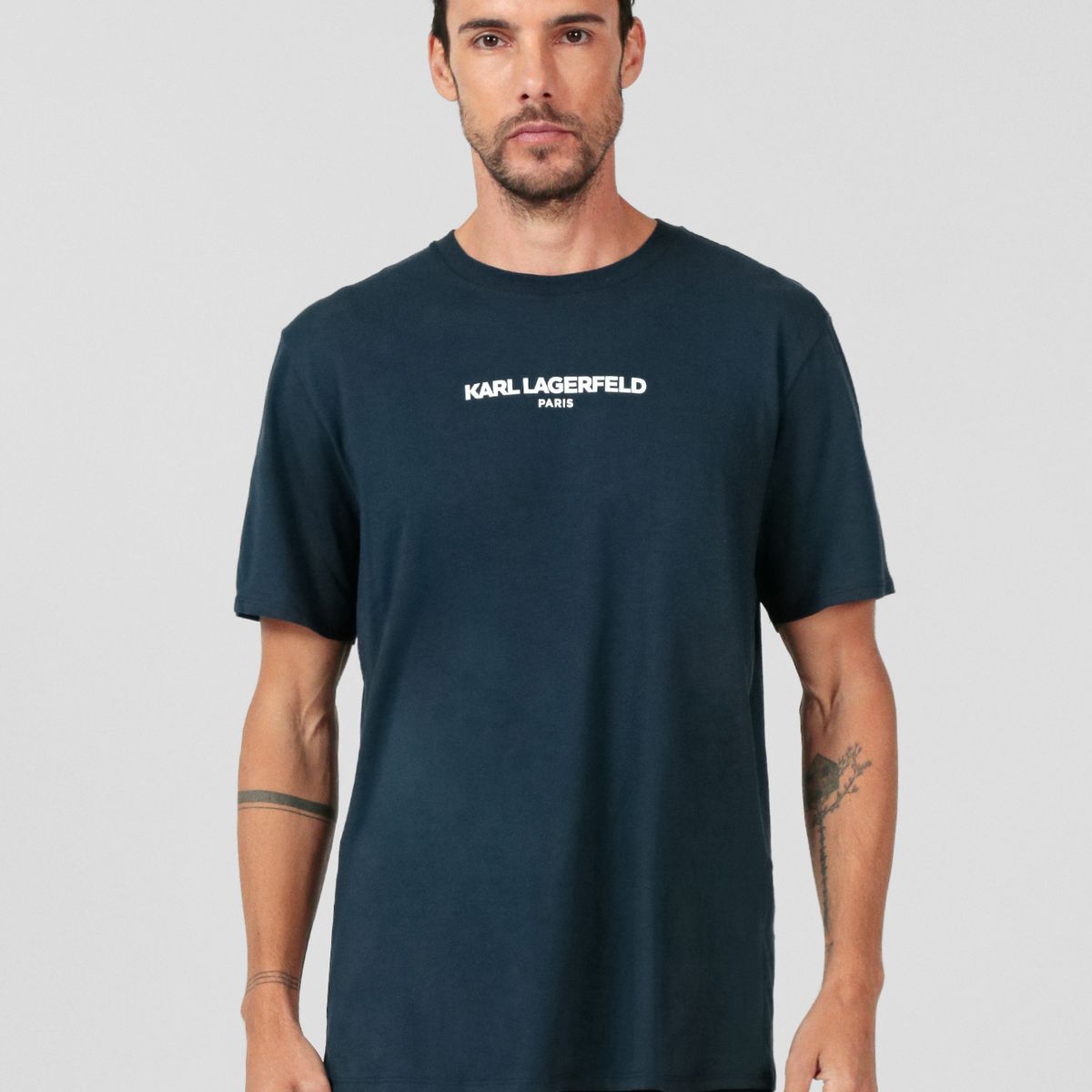 KARL LAGERFELD - Polera esencial de manga corta