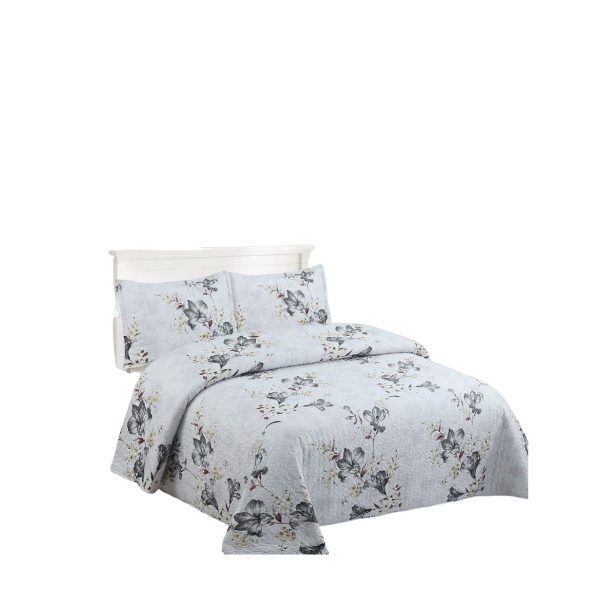 GENERICO - Cubrecama Verano King Quilt De Diseños Estampados