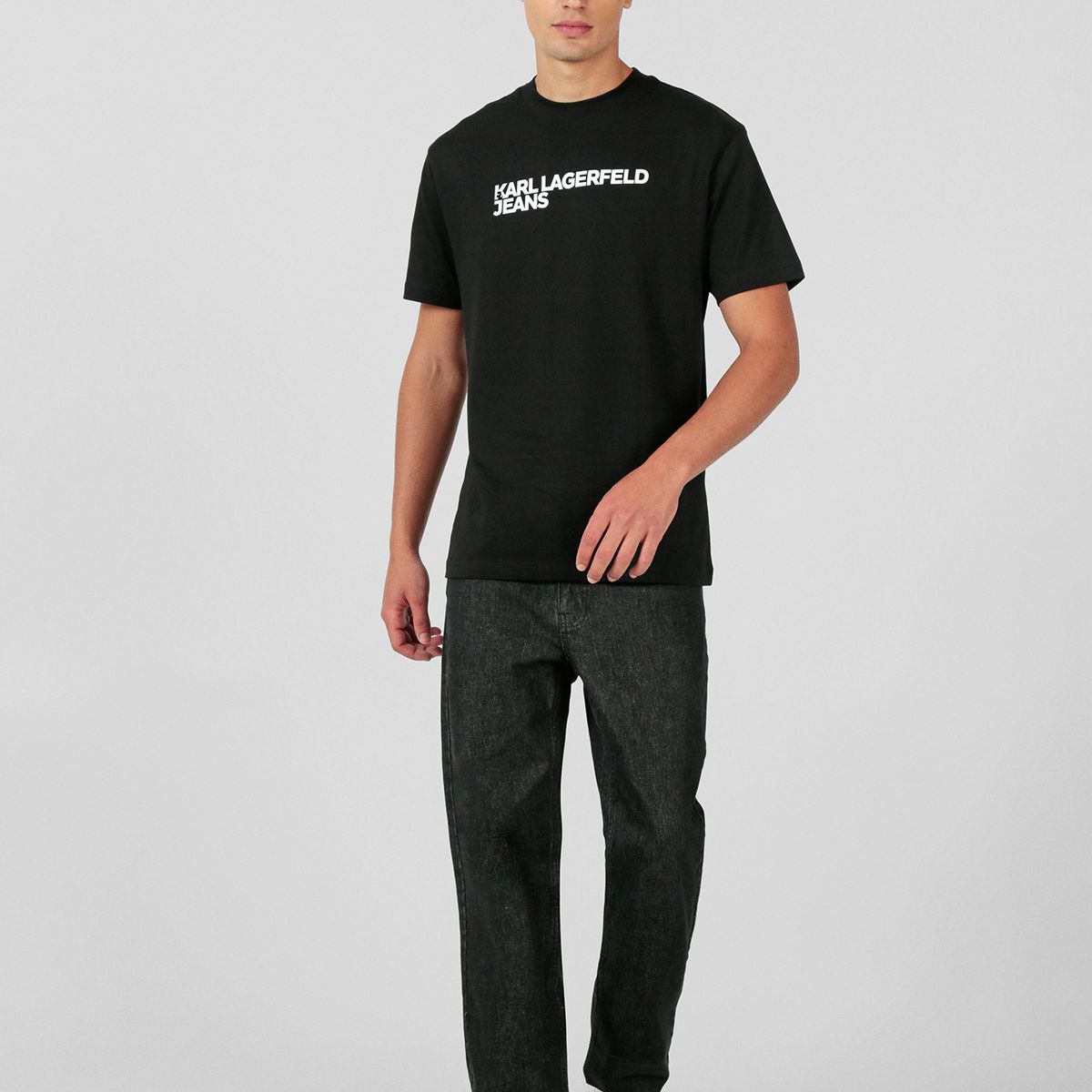 KARL LAGERFELD - Polera regular essential