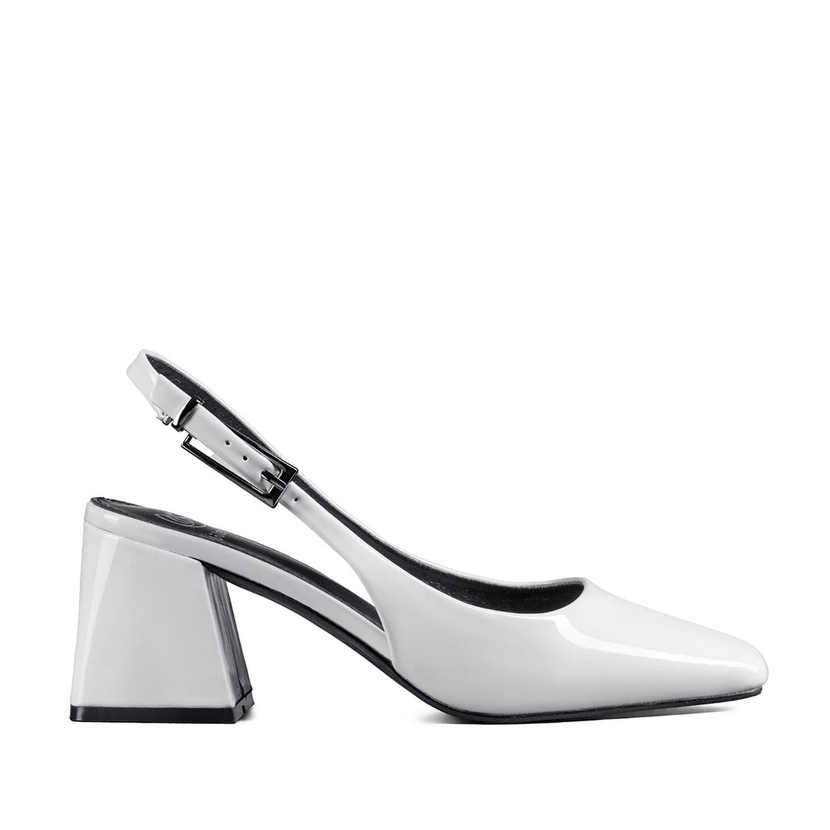 WEIDE - Zapato Taco Talón abierto Simil Charol  Mujer Weide YOU538