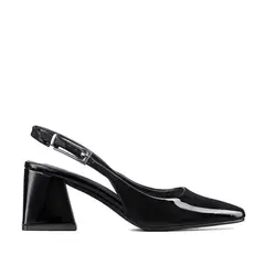 WEIDE - Zapato Taco Talón abierto Simil Charol Mujer YOU538