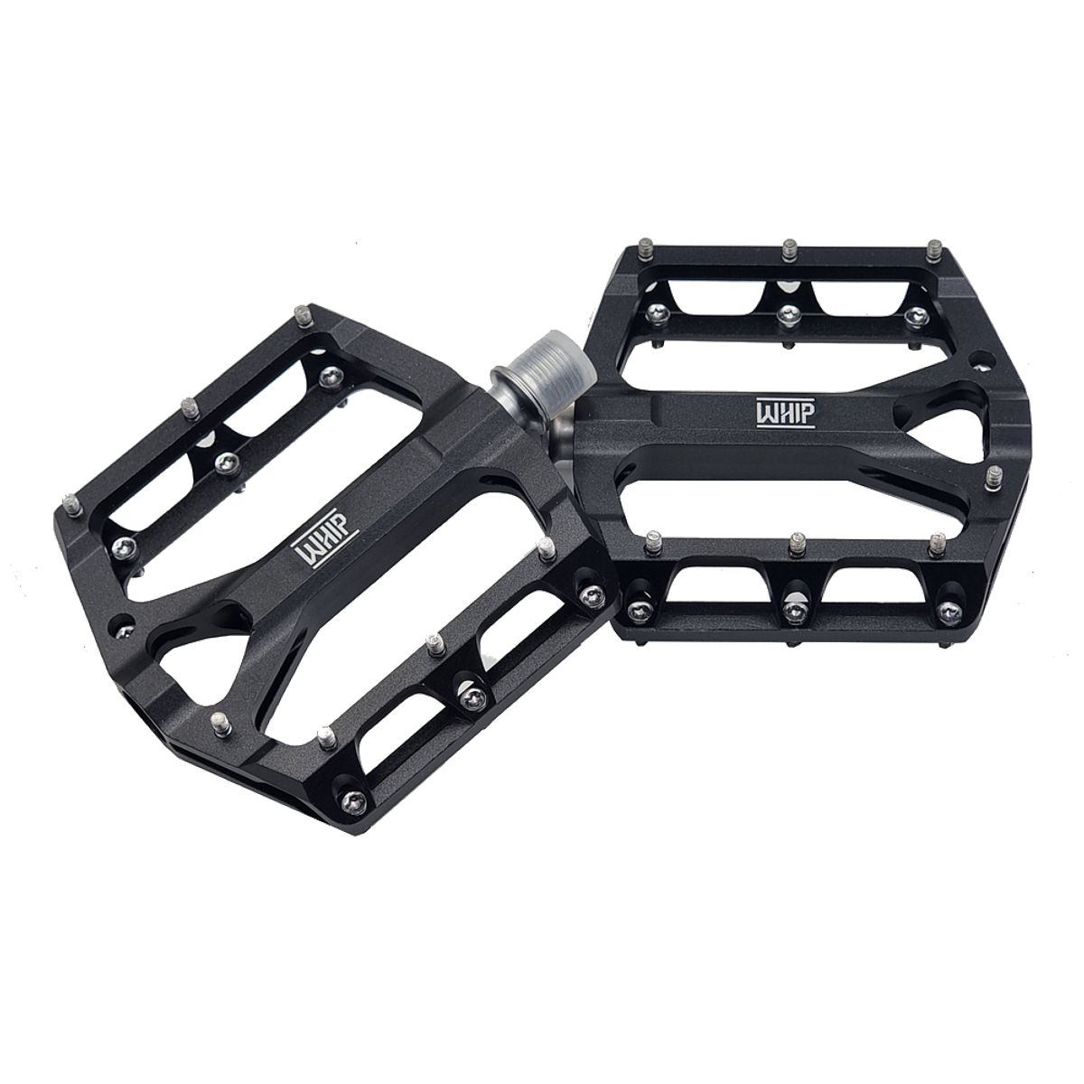 WHIP - PEDAL WHIP CNC ALUMINIO ROD SELLADO EJE CR-MO BLACK