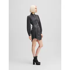 KARL LAGERFELD - Vestido camisero denim