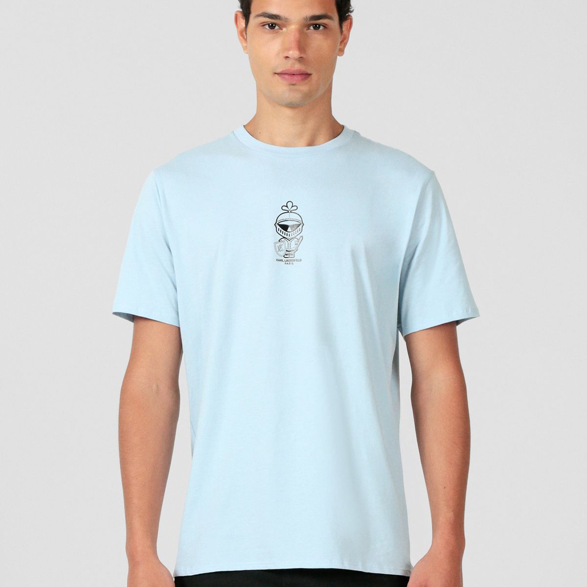 KARL LAGERFELD - Polera con logo Karl Amour