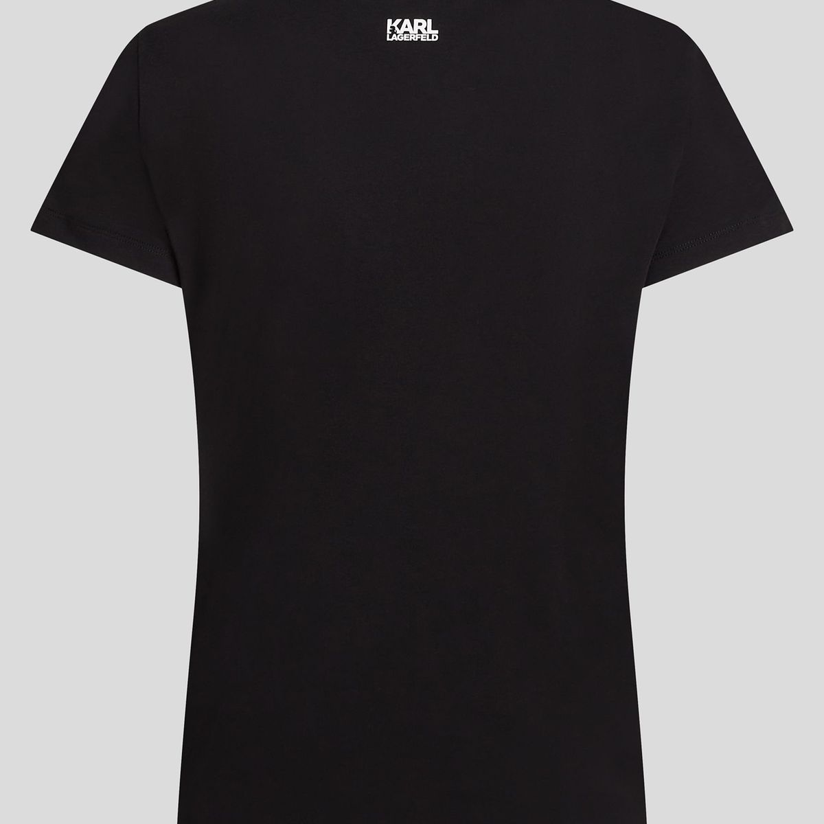 KARL LAGERFELD - Polera varsity con estampado de KARL