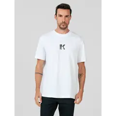 KARL LAGERFELD - Polera regular con logo